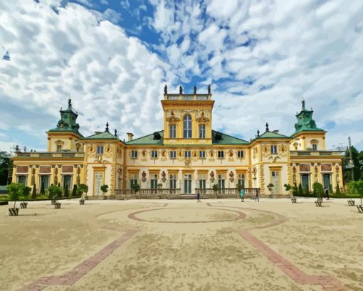 Wilanow Castle Diamond Painting