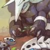 Aggron Pokemon Art Diamond Painting