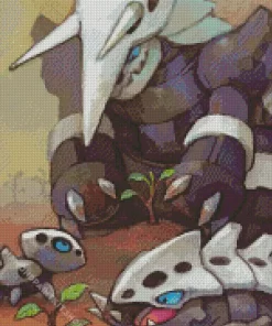 Aggron Pokemon Art Diamond Painting