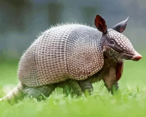 Armadillo Animal Diamond Painting