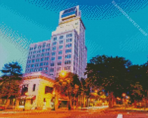 Augusta Lamar Building Diamond Painting