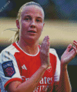 Beth Mead Player Diamond Painting