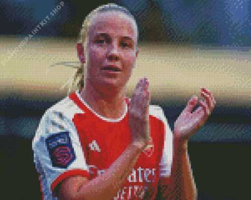 Beth Mead Player Diamond Painting