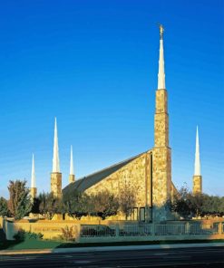 Boise Idaho Temple Diamond Painting