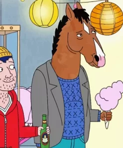 Bojack And Todd Chavez Diamond Painting