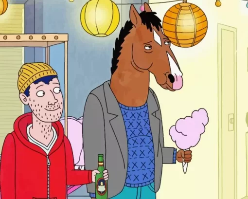 Bojack And Todd Chavez Diamond Painting