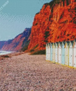 Budleigh Salterton Beach Diamond Painting