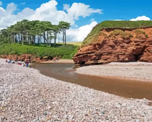 Budleigh Salterton Diamond Painting