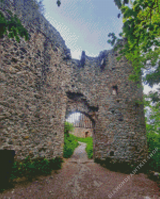 Castle Of Samobor Diamond Painting