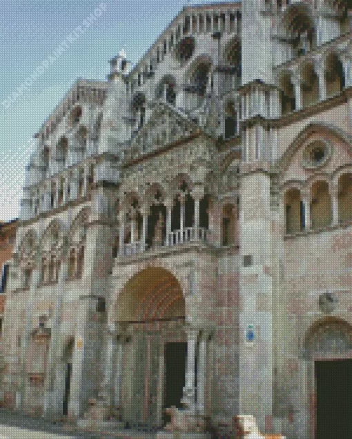 Cathedral Of Ferrara Diamond Painting