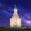 Cedar Utah Temple Diamond Painting