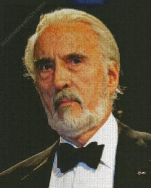 Classy Christopher Lee Diamond Painting