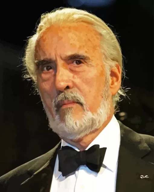 Classy Christopher Lee Diamond Painting