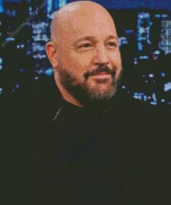 Comedian Kevin James Diamond Painting