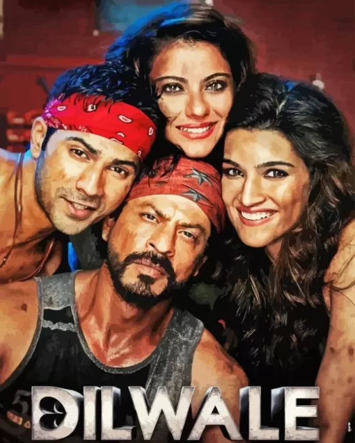 Dilwale Poster Diamond Painting