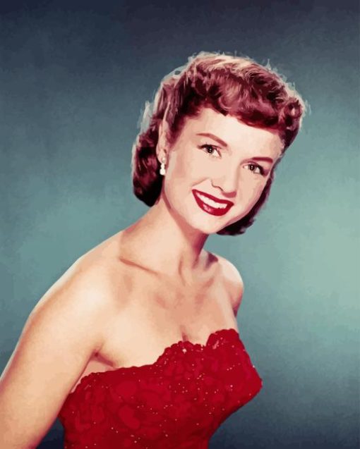 Debbie Reynolds Smiling Diamond Painting