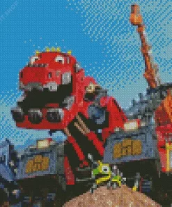 Dinotrux Art Diamond Painting