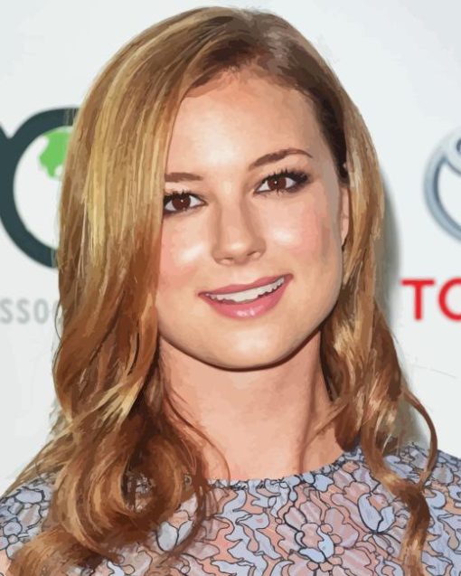 Emily Vancamp Smiling Diamond Painting