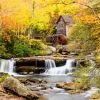 Glade Creek Grist Mill Diamond Painting