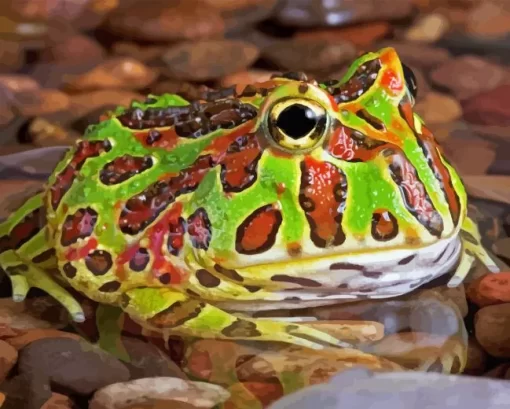 Horned Frog Diamond Painting