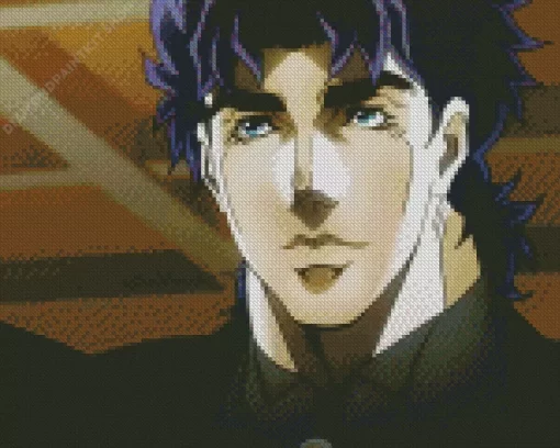 Jonathan Joestar Anime Diamond Painting