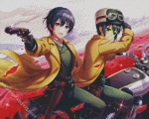 Kino No Tabi Anime Diamond Painting