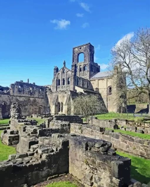 Kirkstall Abbey Diamond Painting