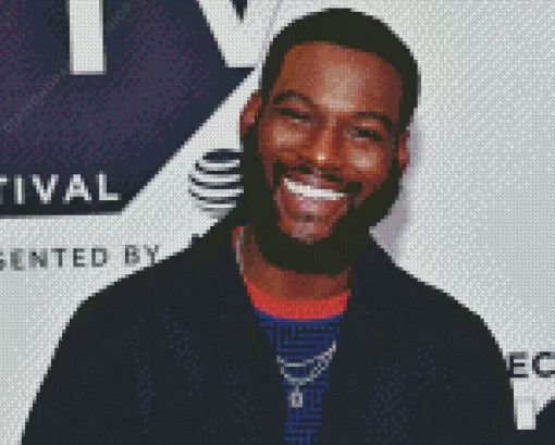 Kofi Siriboe Actor Diamond Painting