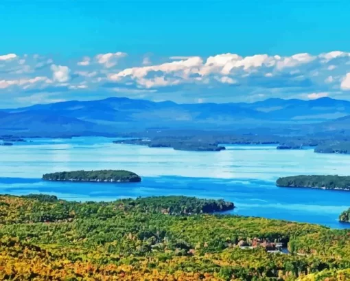 Lake Winnipesaukee Diamond Painting