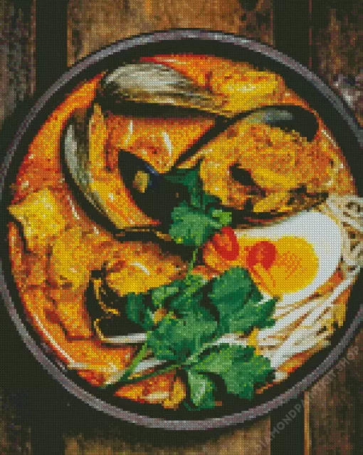 Laksa Diamond Painting