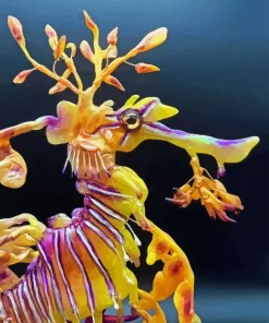 Leafy Seadragon Fish Diamond Painting