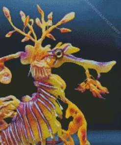 Leafy Seadragon Fish Diamond Painting