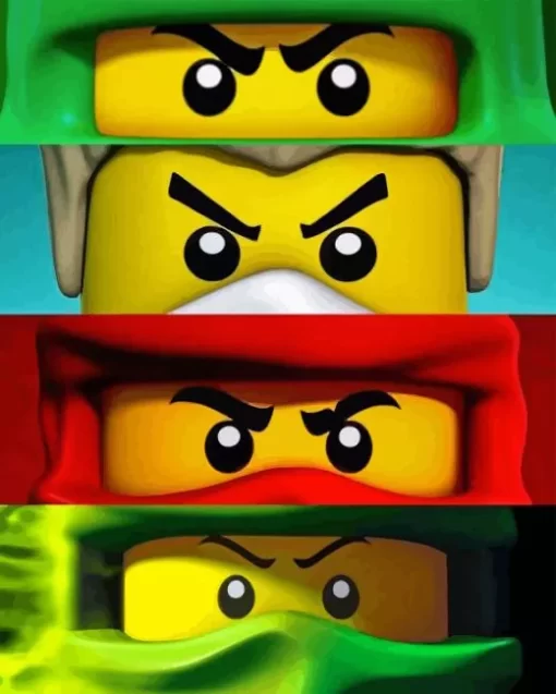 Lego Ninjago Diamond Painting