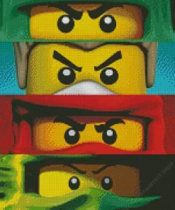 Lego Ninjago Diamond Painting