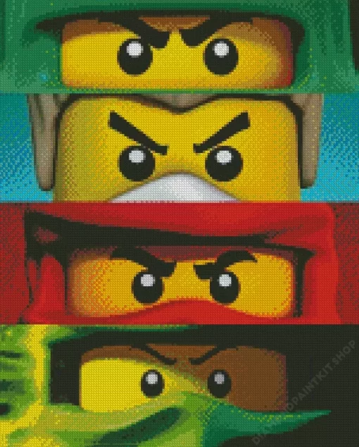 Lego Ninjago Diamond Painting