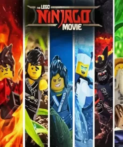 Lego Ninjago Movie Diamond Painting