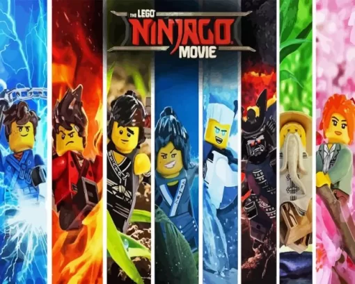 Lego Ninjago Movie Diamond Painting