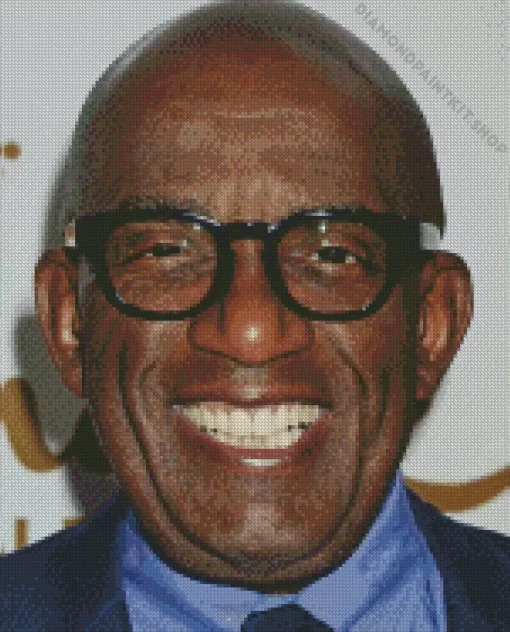 Lincoln Roker Smiling Diamond Painting