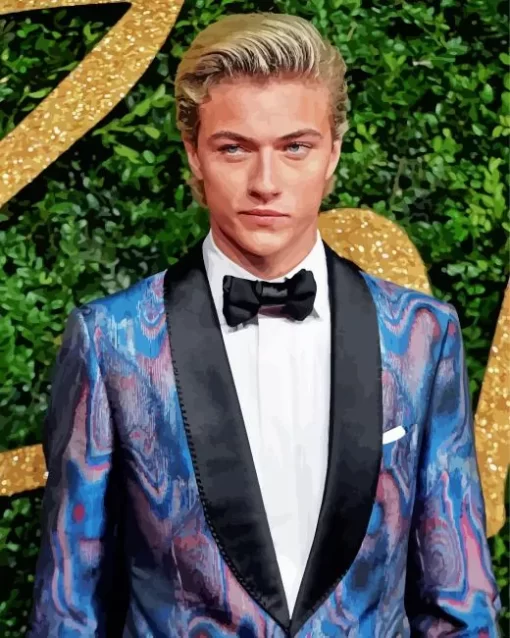 Lucky Blue Smith Diamond Painting