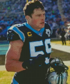 Luke Kuechly Diamond Painting