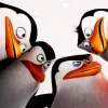 Madagascar Penguin Diamond Painting