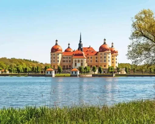 Moritzburg Castle Diamond Painting