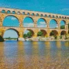 Nimes Pont Du Gard Diamond Painting