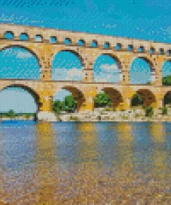 Nimes Pont Du Gard Diamond Painting