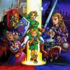 Ocarina Of Time Game Diamond Painting