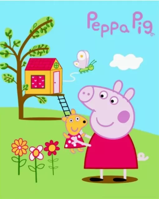 Peppa Pig Animated Serie Diamond Painting