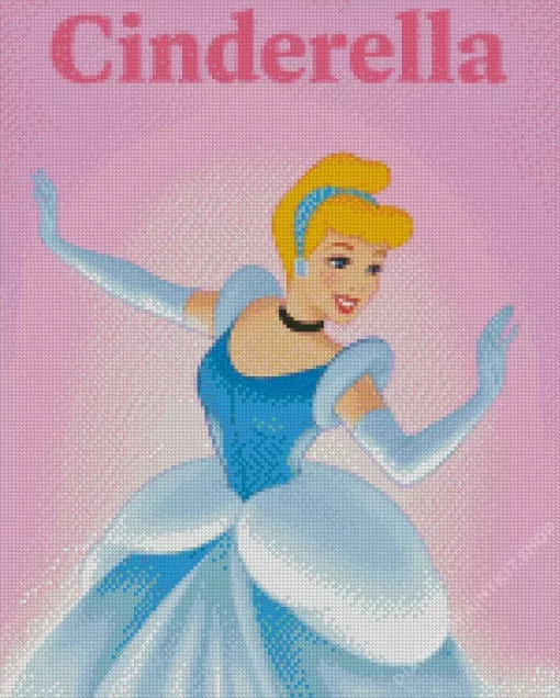 Princess Cinderella Poster Diamond Painting