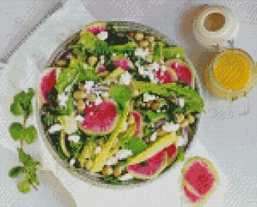 Radish Salad Diamond Painting