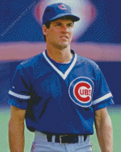 Ryne Sandberg Diamond Painting