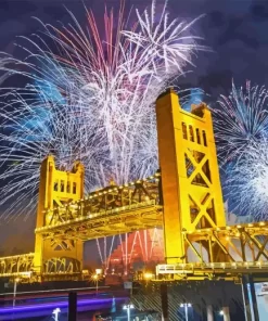 Sacramento Bridge Diamond Painting